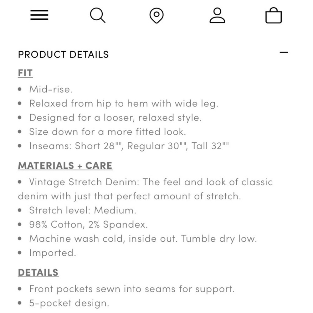 TORRID Ripped Wide Leg Jeans - Picture 4 of 7